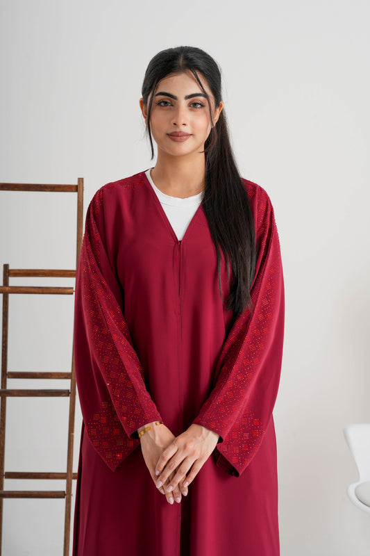 Abaya Rose Flame
