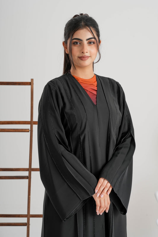 Abaya Black Nida