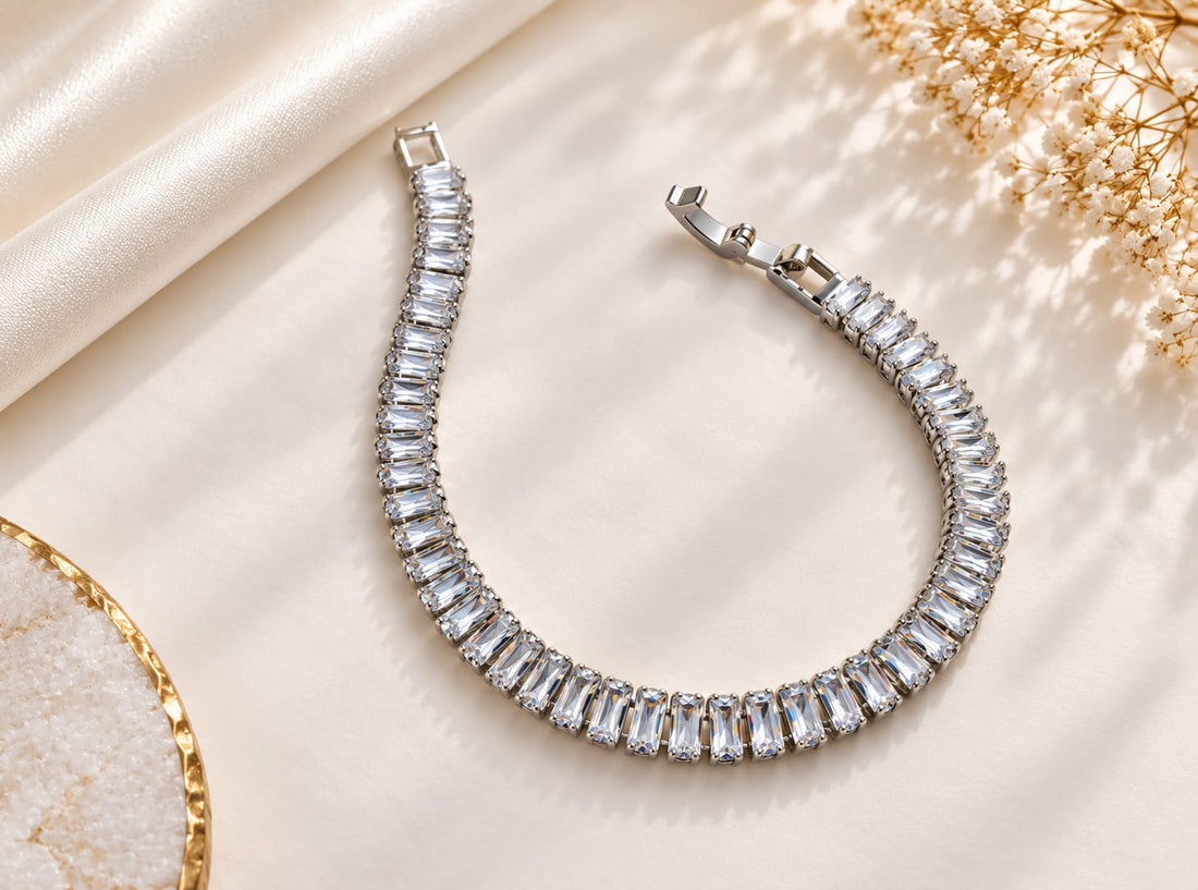 Crystal Cascade Bracelet