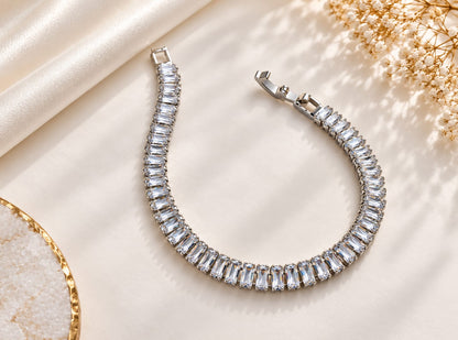 Crystal Cascade Bracelet