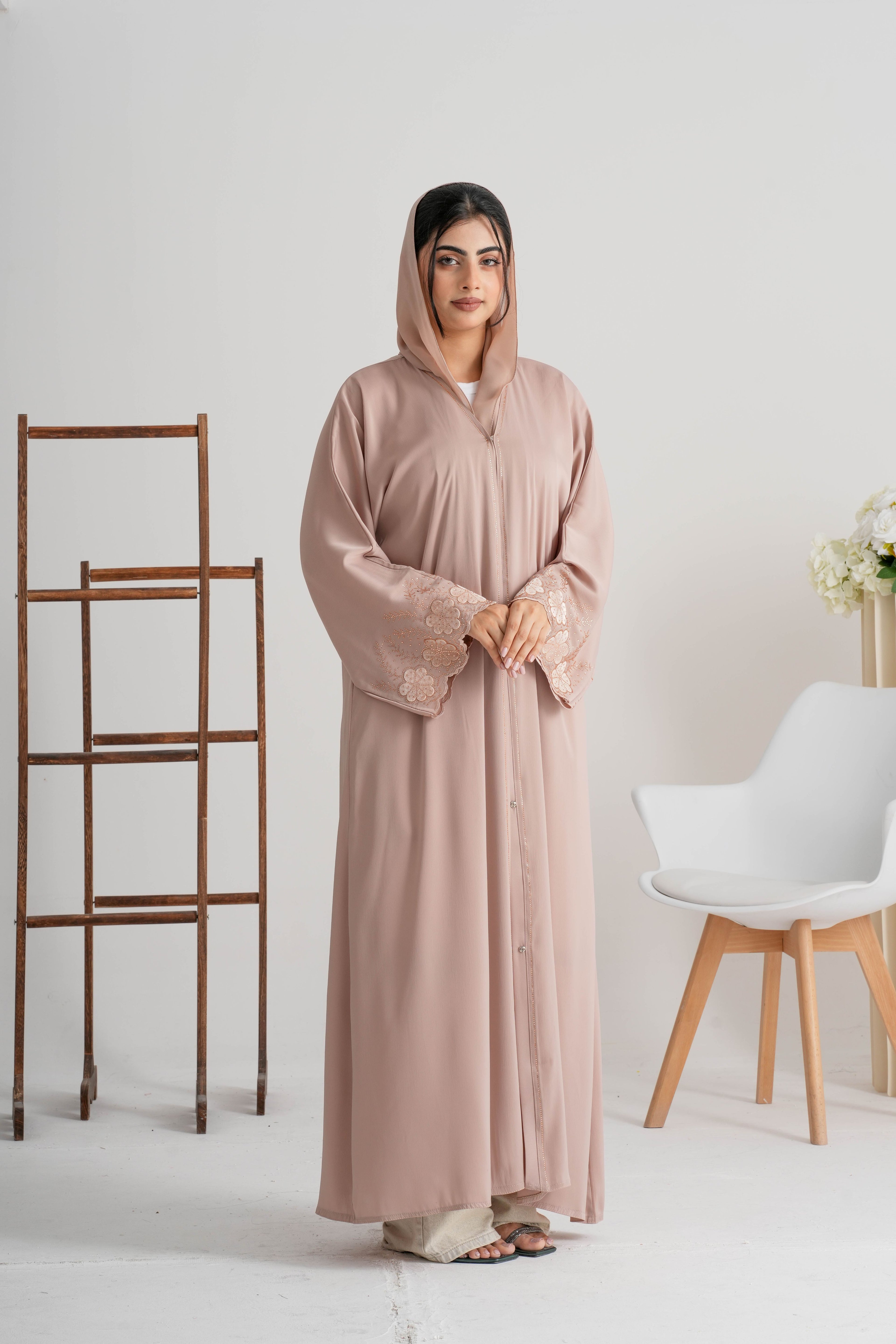 Abaya Desert Blush