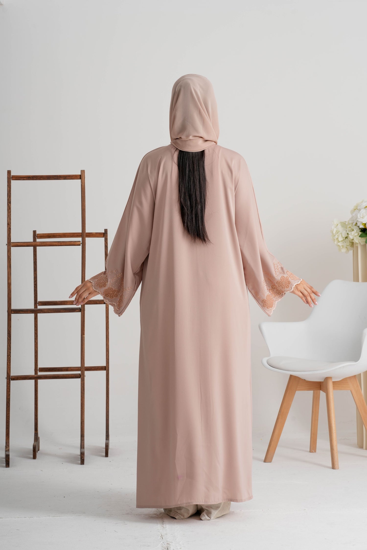 Abaya Desert Blush