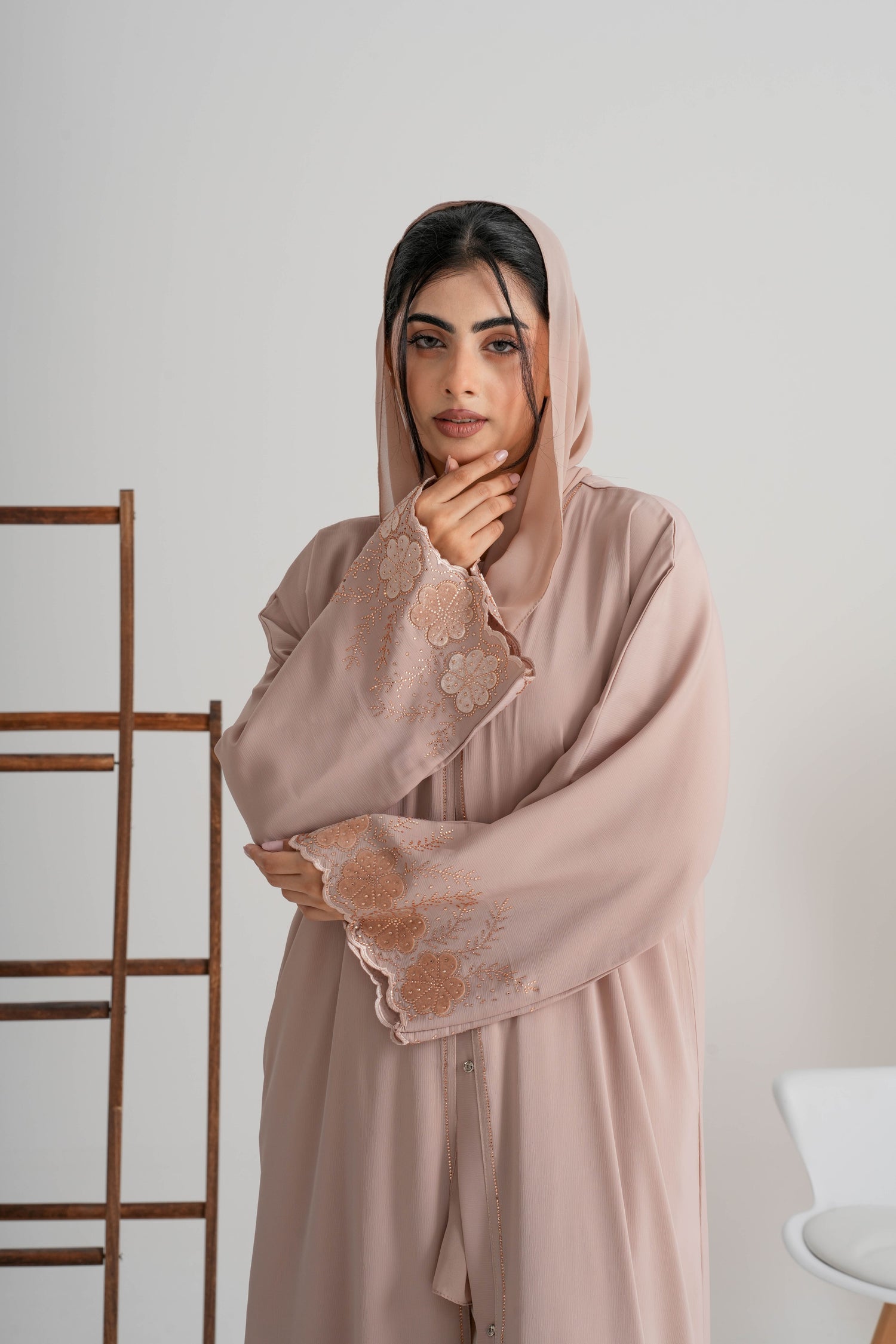 Abaya Desert Blush