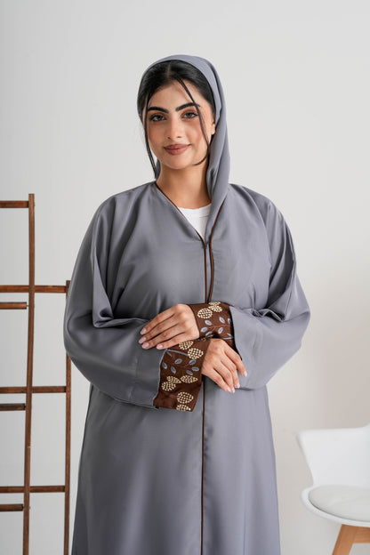 Abaya Silver Moon