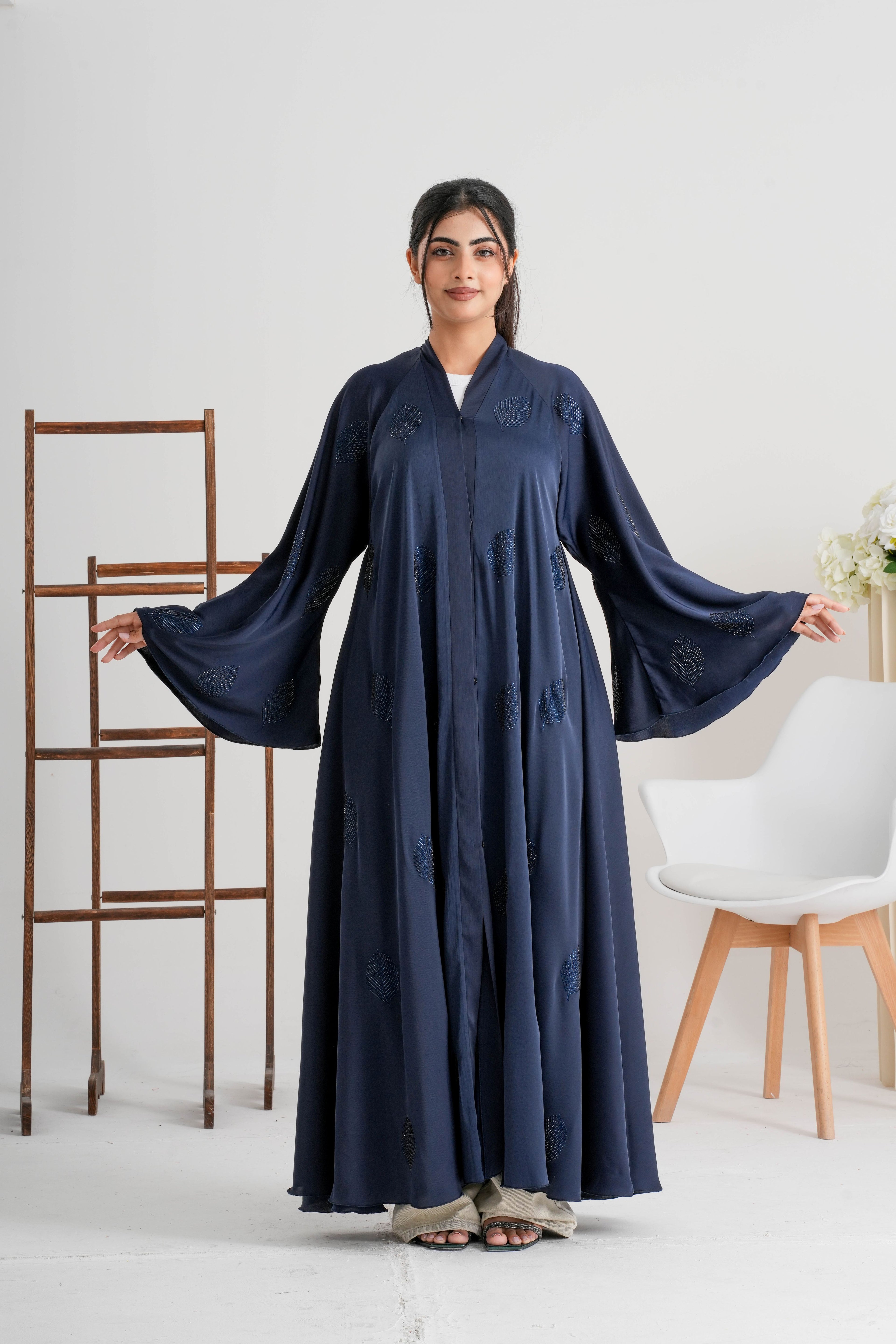 Abaya Slate Blue