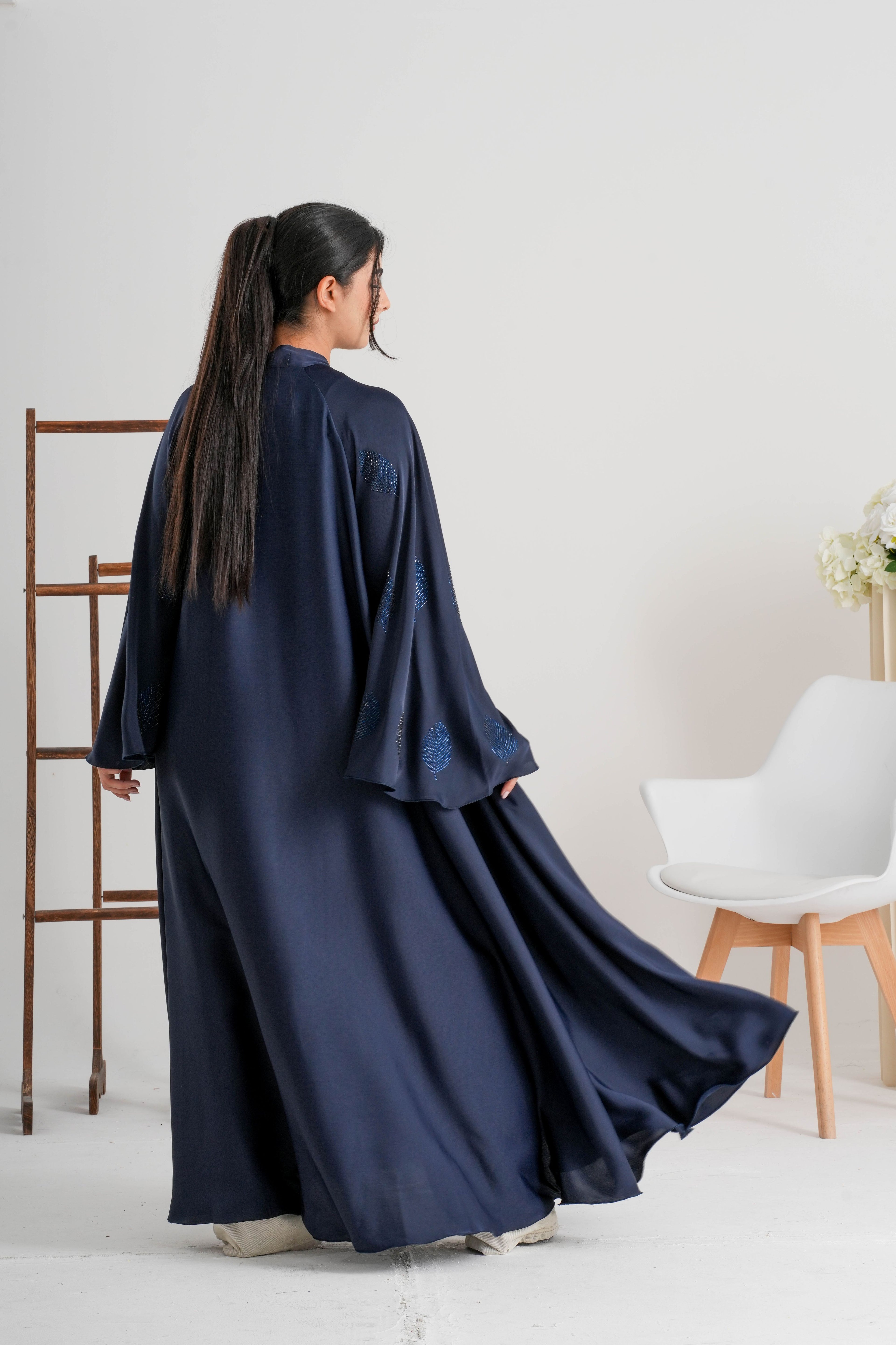 Abaya Slate Blue