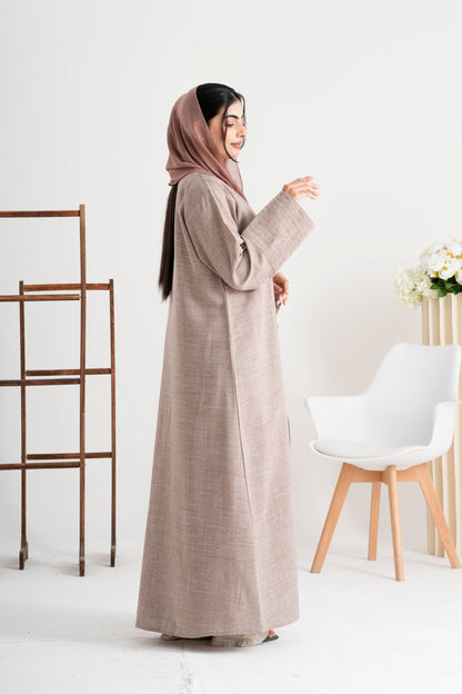 Abaya Dusty Rosewood