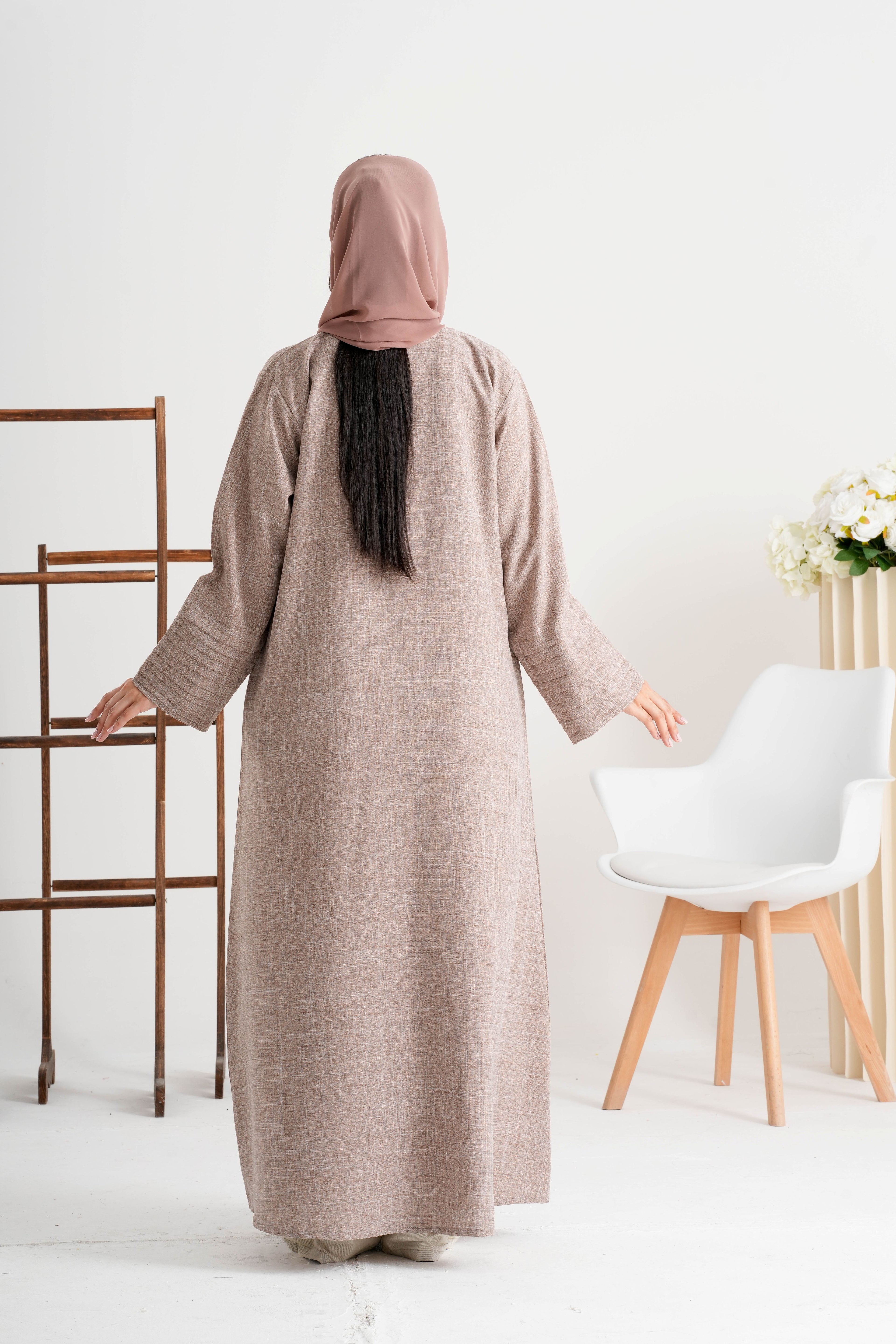 Abaya Dusty Rosewood