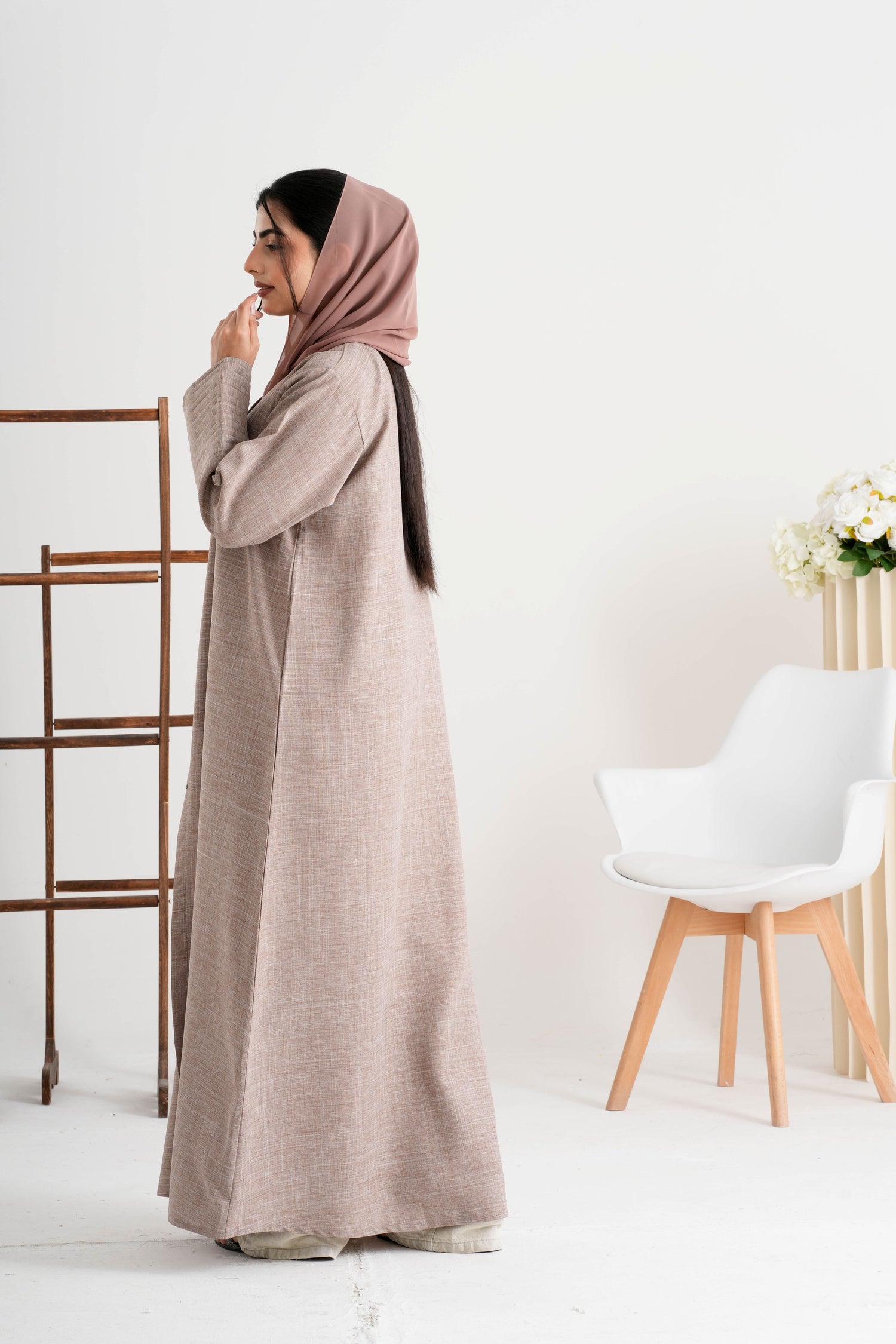 Abaya Dusty Rosewood