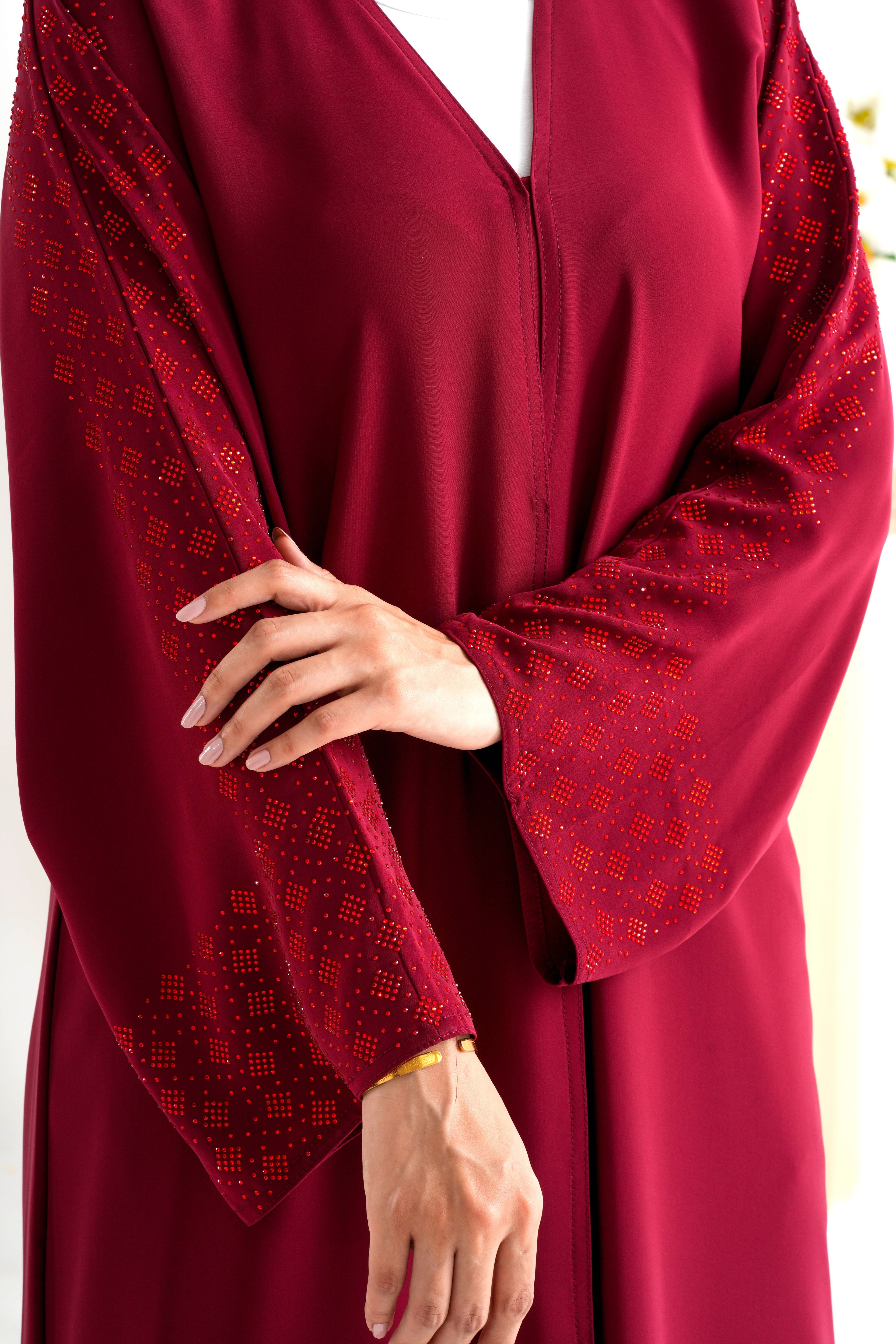 Abaya Rose Flame