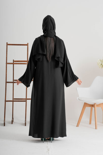 Abaya Black Nida