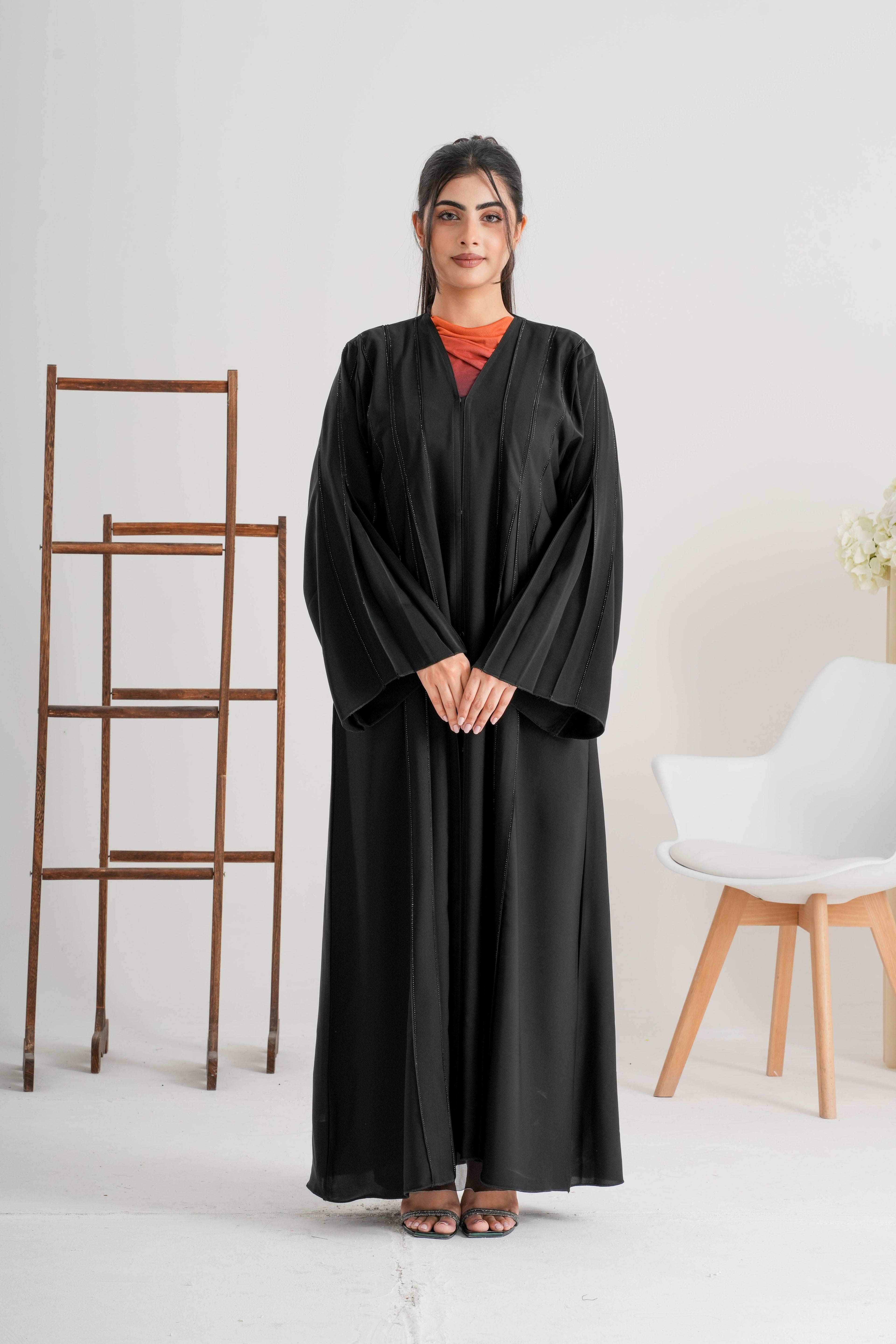 Abaya Black Nida