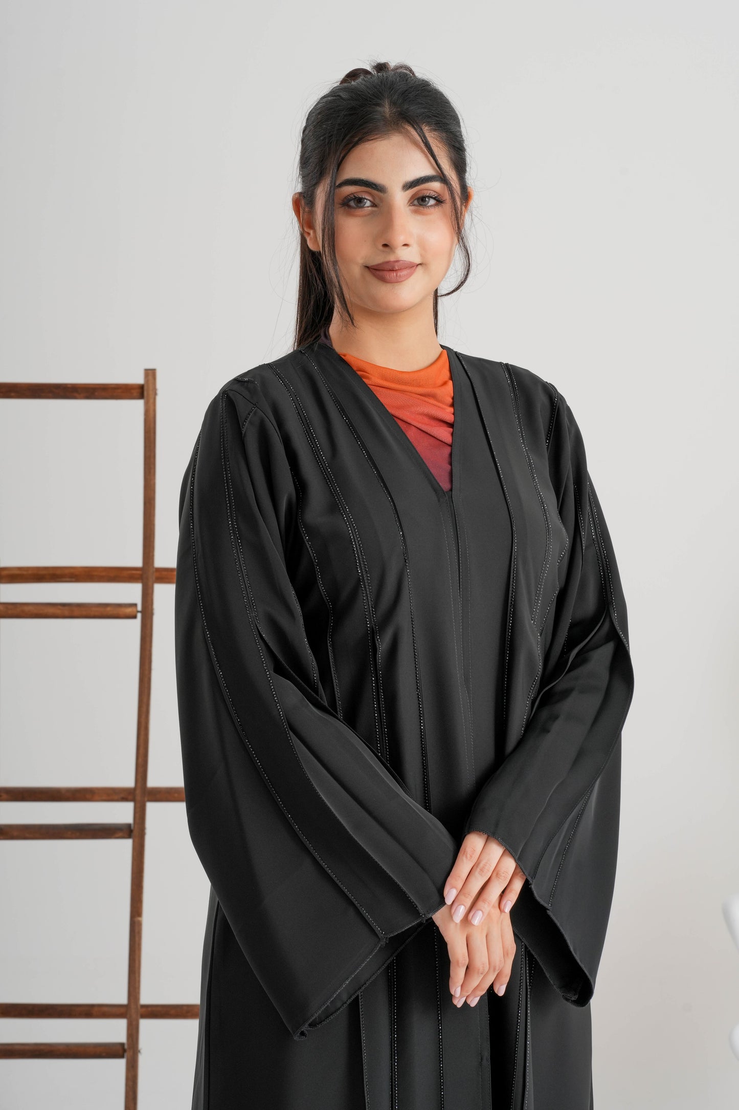Abaya Black Nida