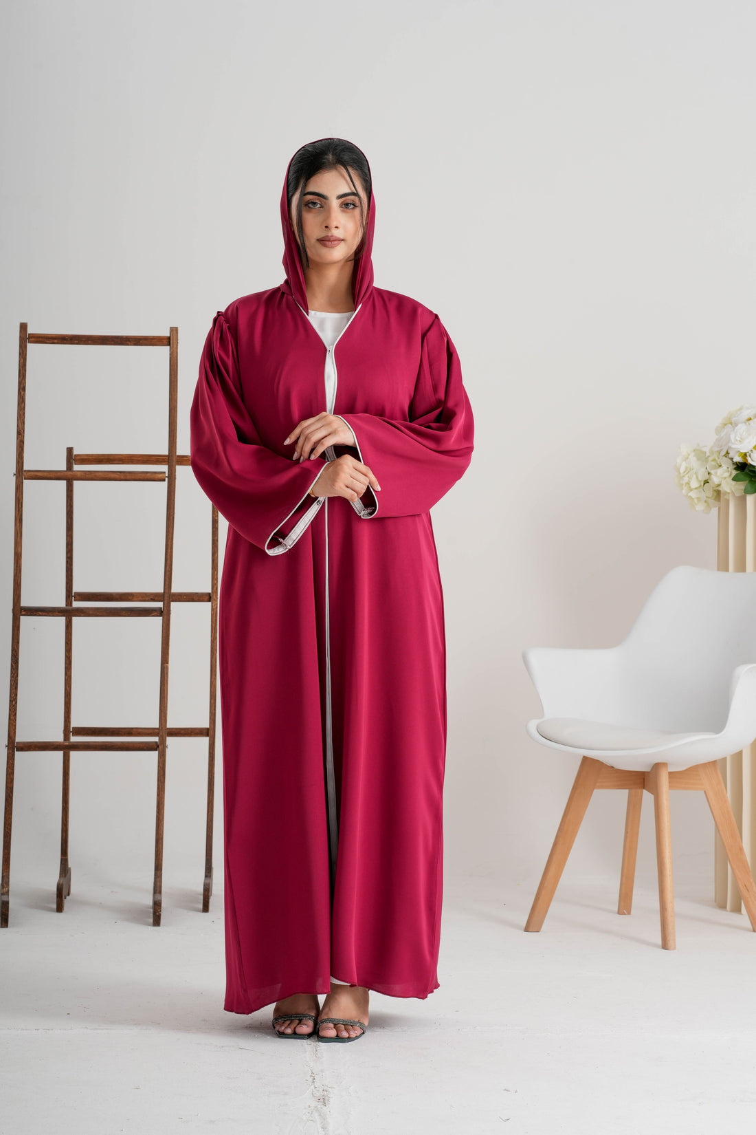 Abaya Raspberry Bloom