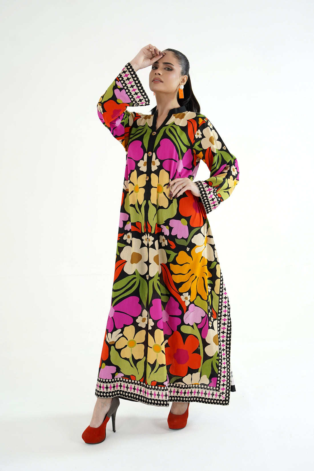 Kaftan Floral Mirage
