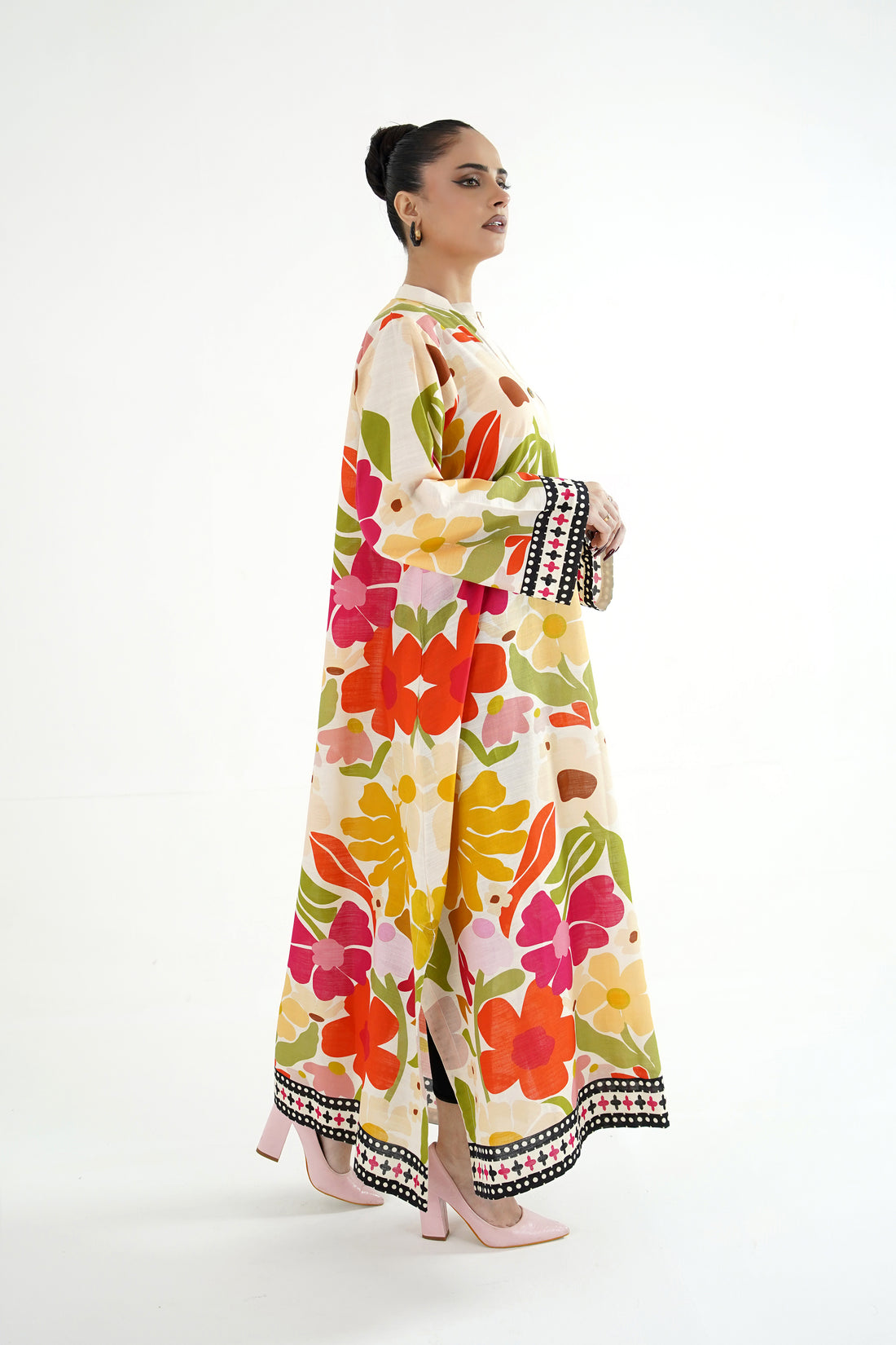 Kaftan Ivory Bloom