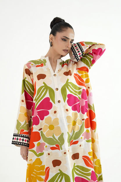 Kaftan Ivory Bloom