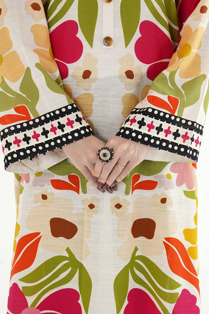 Kaftan Ivory Bloom