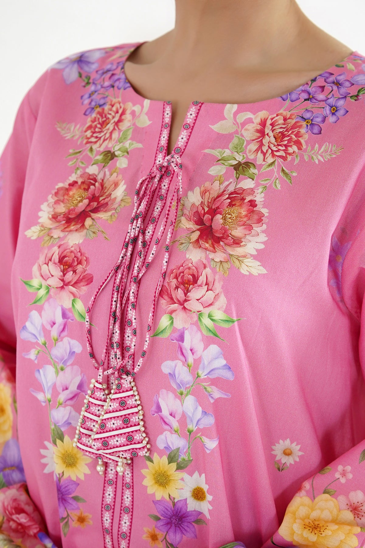 Kaftan Pink Blossom