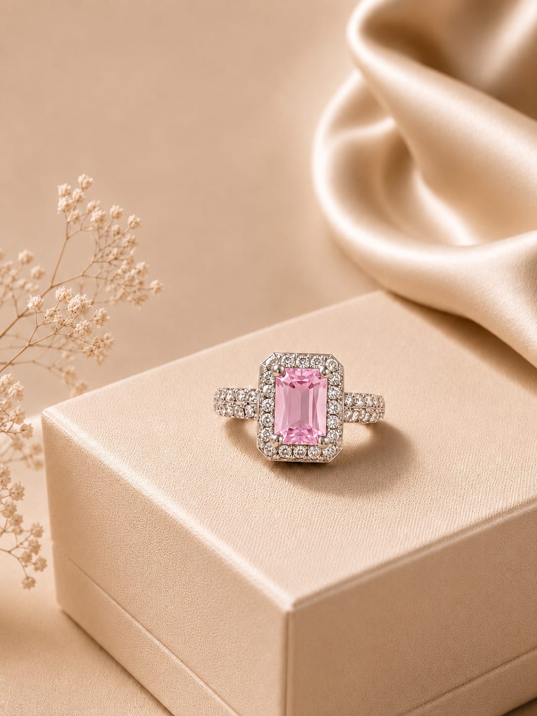 Pink Radiance Ring