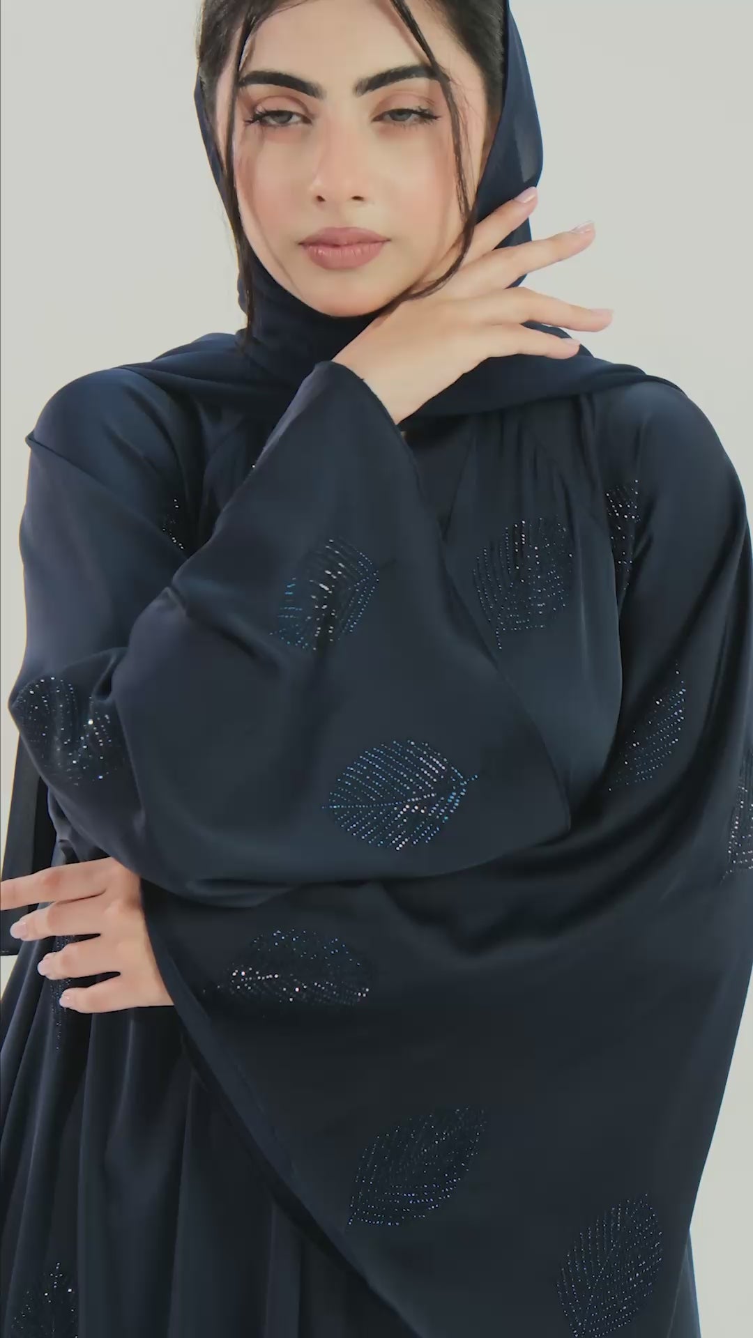 Abaya Slate Blue